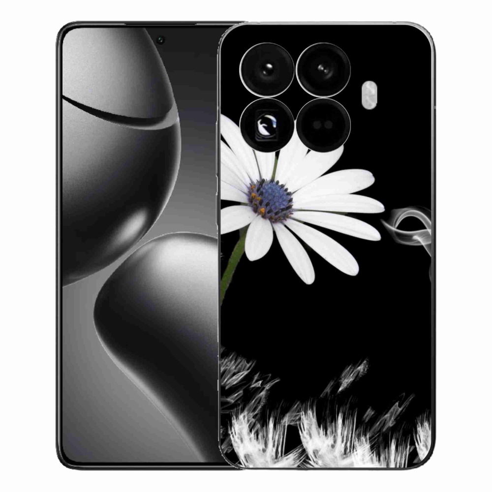 Gelový kryt mmCase na Xiaomi 15T Pro - bílá květina