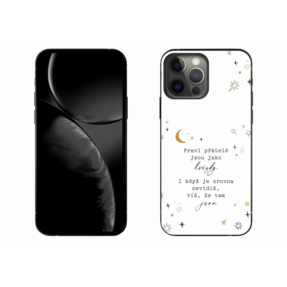 Gelový kryt mmCase na iPhone 13 Pro Max 6.7 - citát 6 bílé pozadí