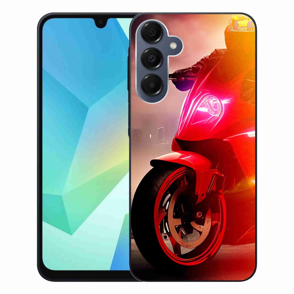 Gelový kryt mmCase na Samsung Galaxy A16 4G/5G - motorka