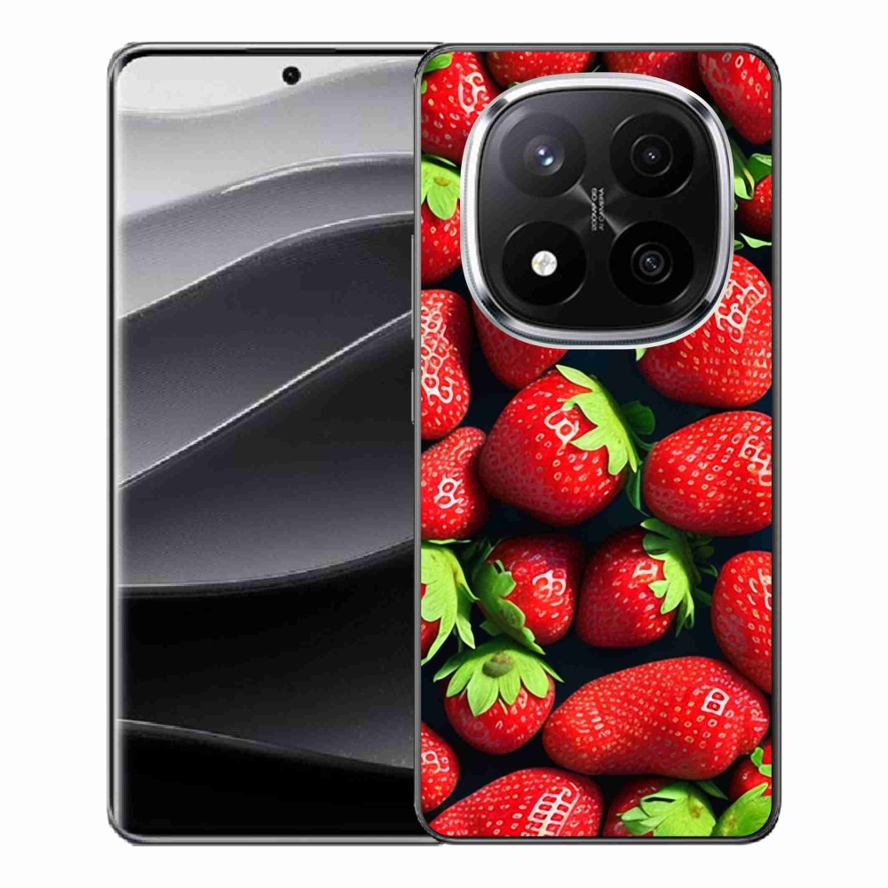 Gelový kryt mmCase na Xiaomi Redmi Note 14 Pro+ 5G - jahody