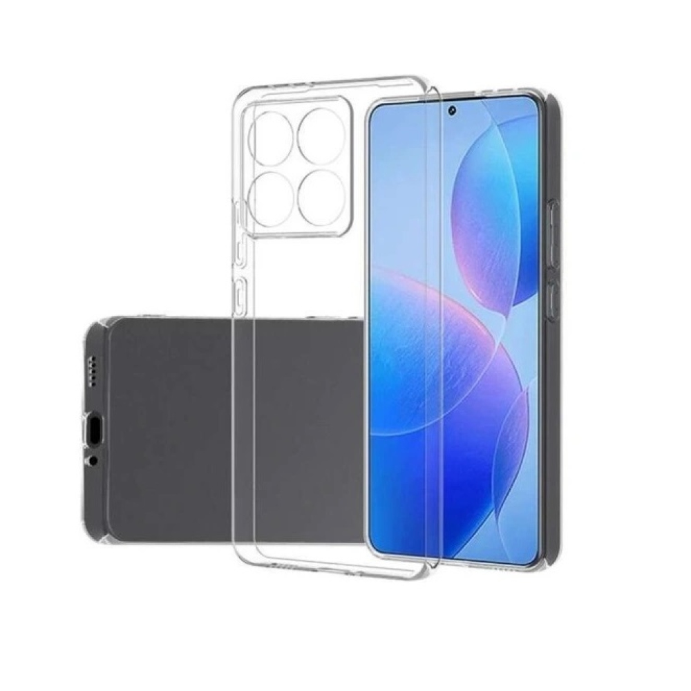 Swissten průhledný gelový obal na Xiaomi 14T - průhledný