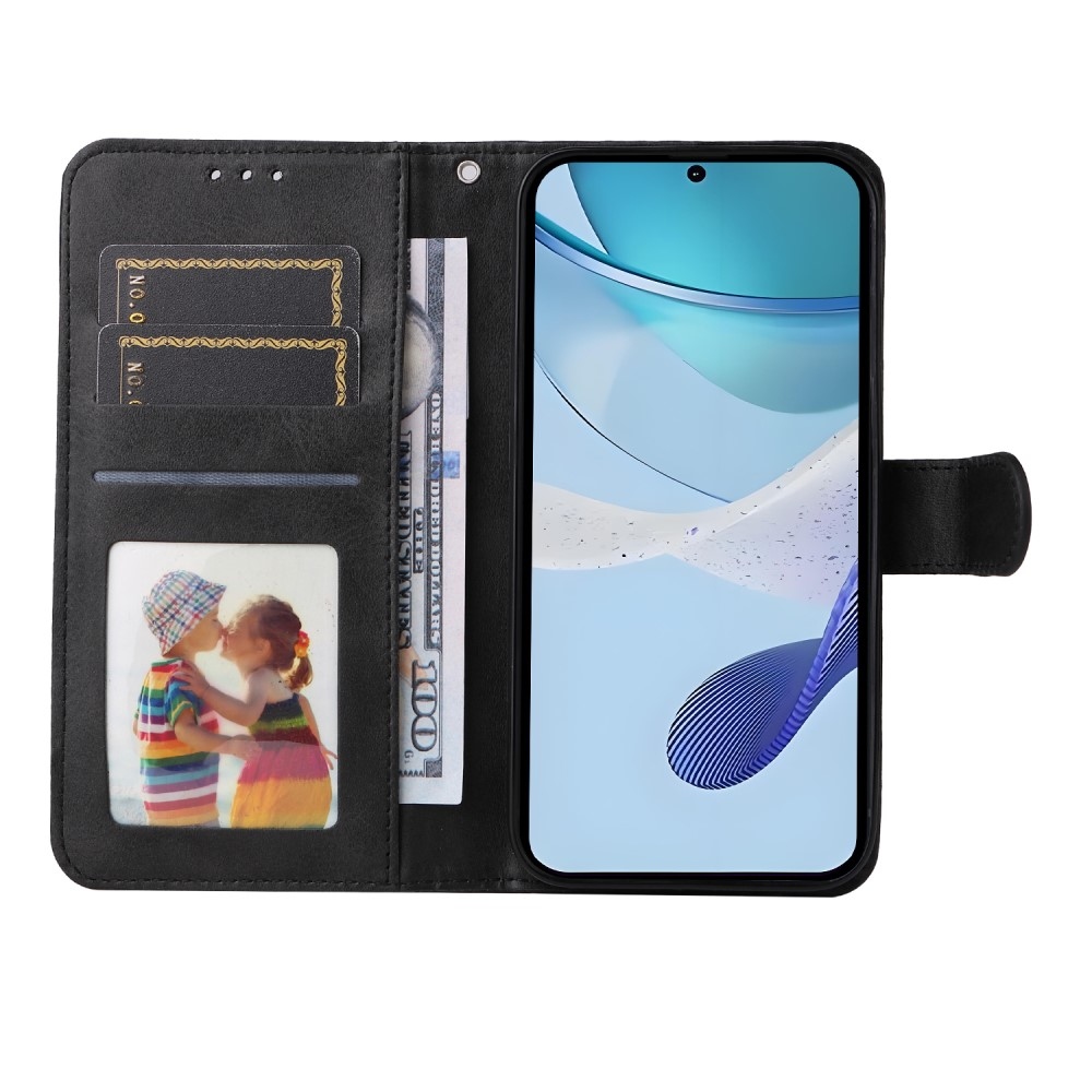 Clots knížkové pouzdro na Realme 14x 5G/Realme C75 - černé