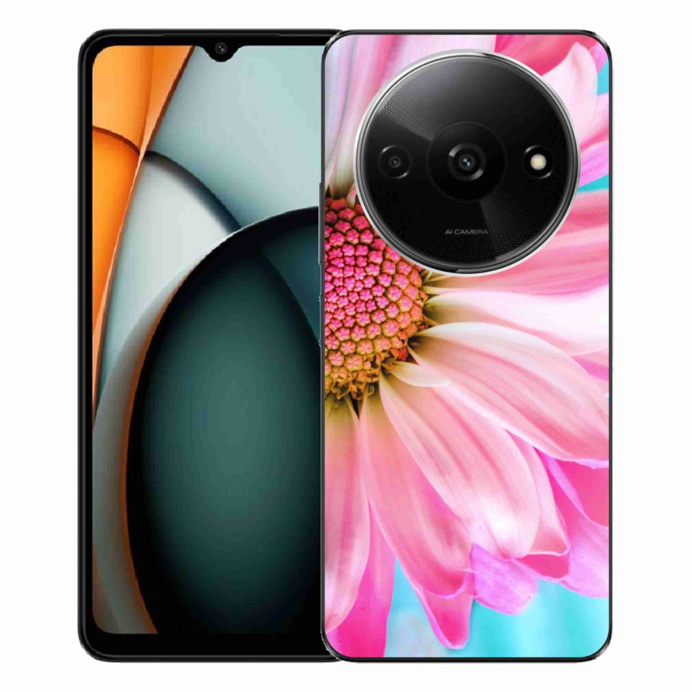 Gelový kryt mmCase na Xiaomi Redmi A3 - růžová květina