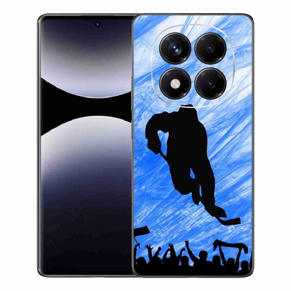Gelový kryt mmCase na Xiaomi Redmi Note 14 Pro - hokejový hráč