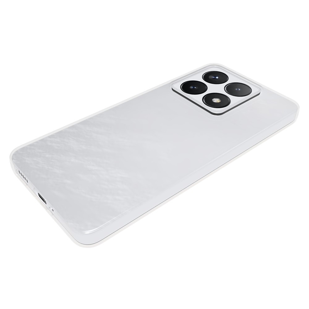 Průhledný gelový obal na Xiaomi 14T - průhledný