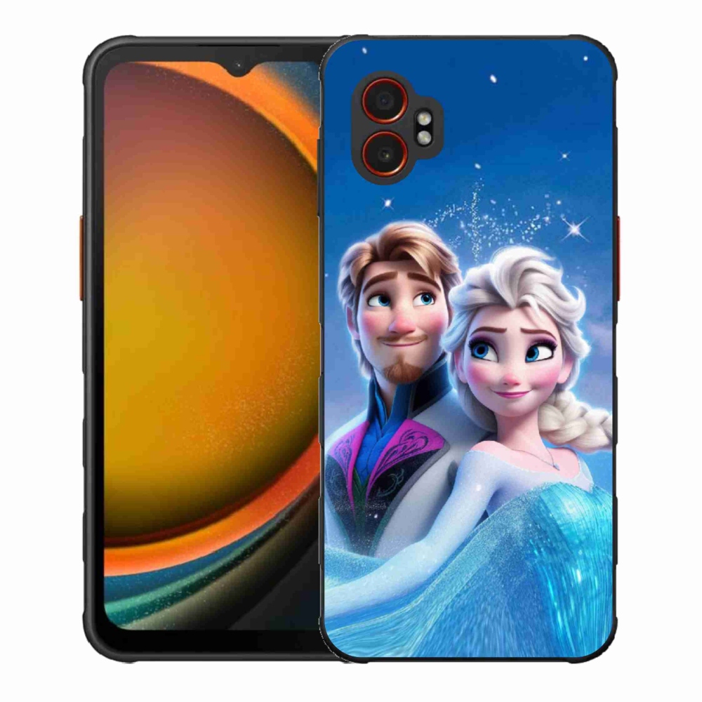Gelový kryt mmCase na Samsung Galaxy Xcover 7 Pro - ledové království 1