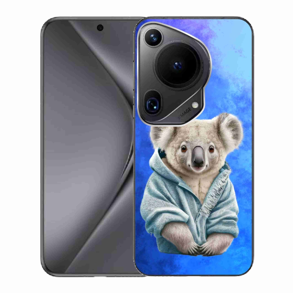 Gelový kryt mmCase na Huawei Pura 70 Ultra - koala ve svetru