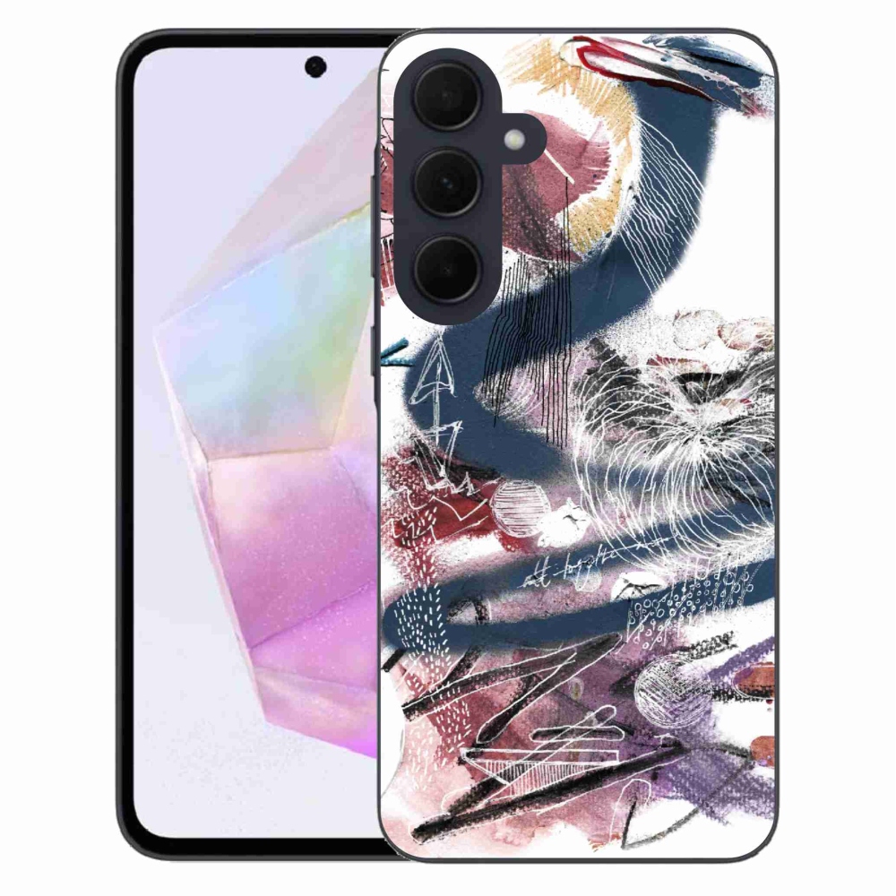 Gelový kryt mmCase na Samsung Galaxy A35 5G - abstraktní motiv 28