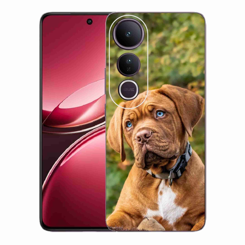 Gelový kryt mmCase na Vivo V50 Lite 4G/5G - štěně 