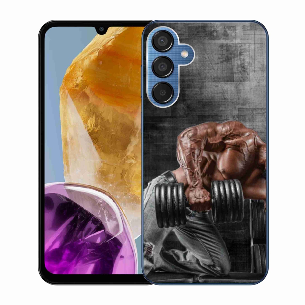 Gelový kryt mmCase na Samsung Galaxy M15 5G - posilování 1