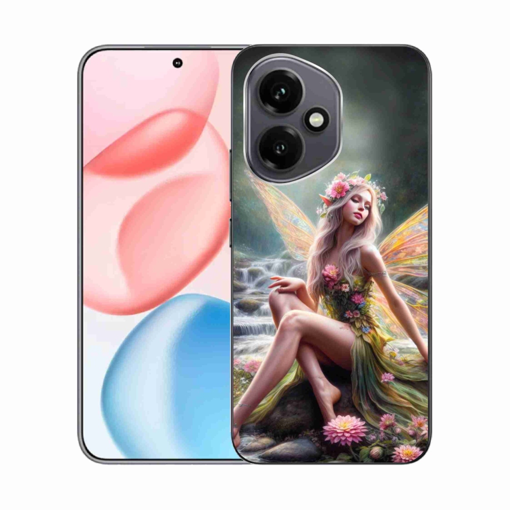 Gelový kryt mmCase na Honor 400 - motýlí žena 1