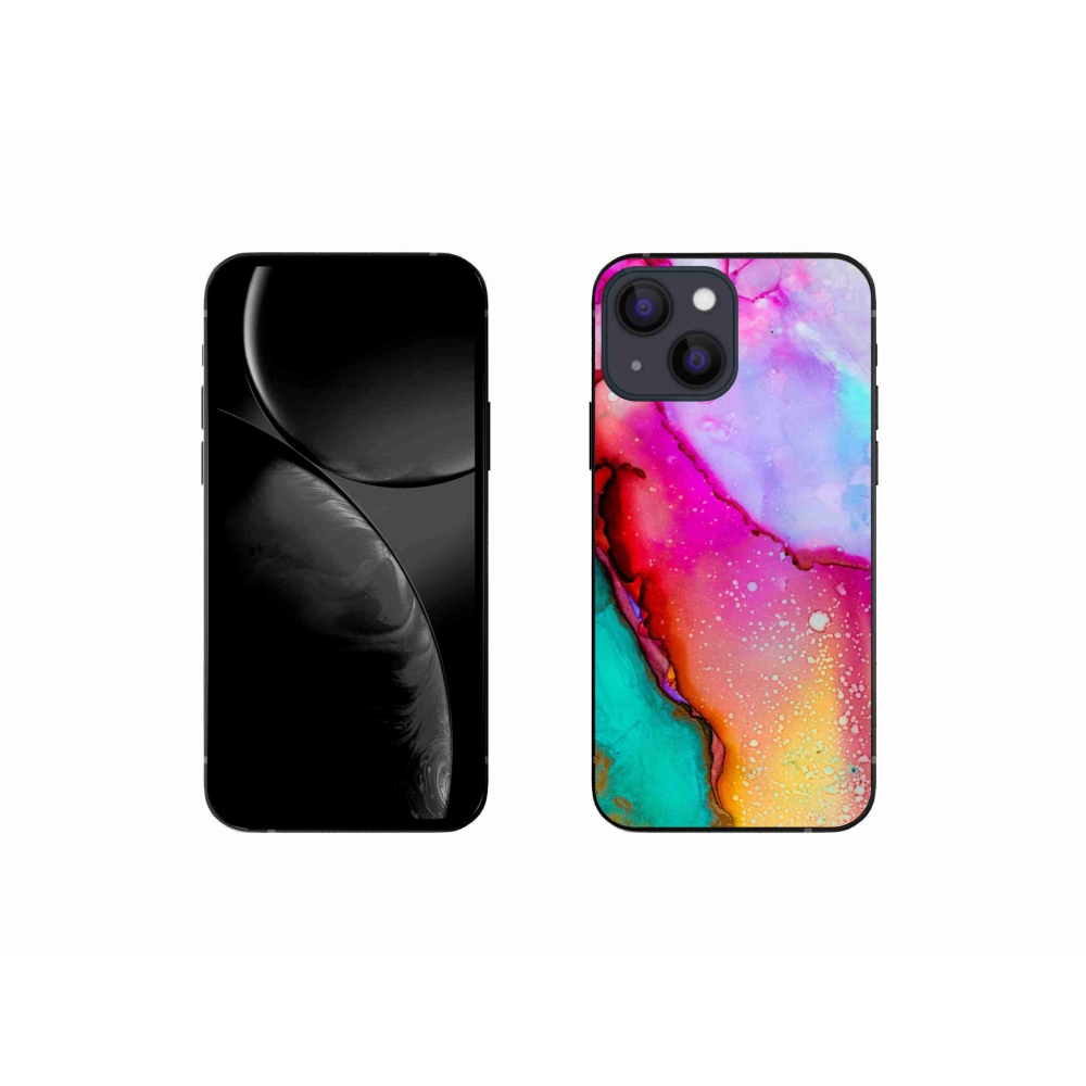 Gelový kryt mmCase na iPhone 13 mini 5.4 - abstrakt 24