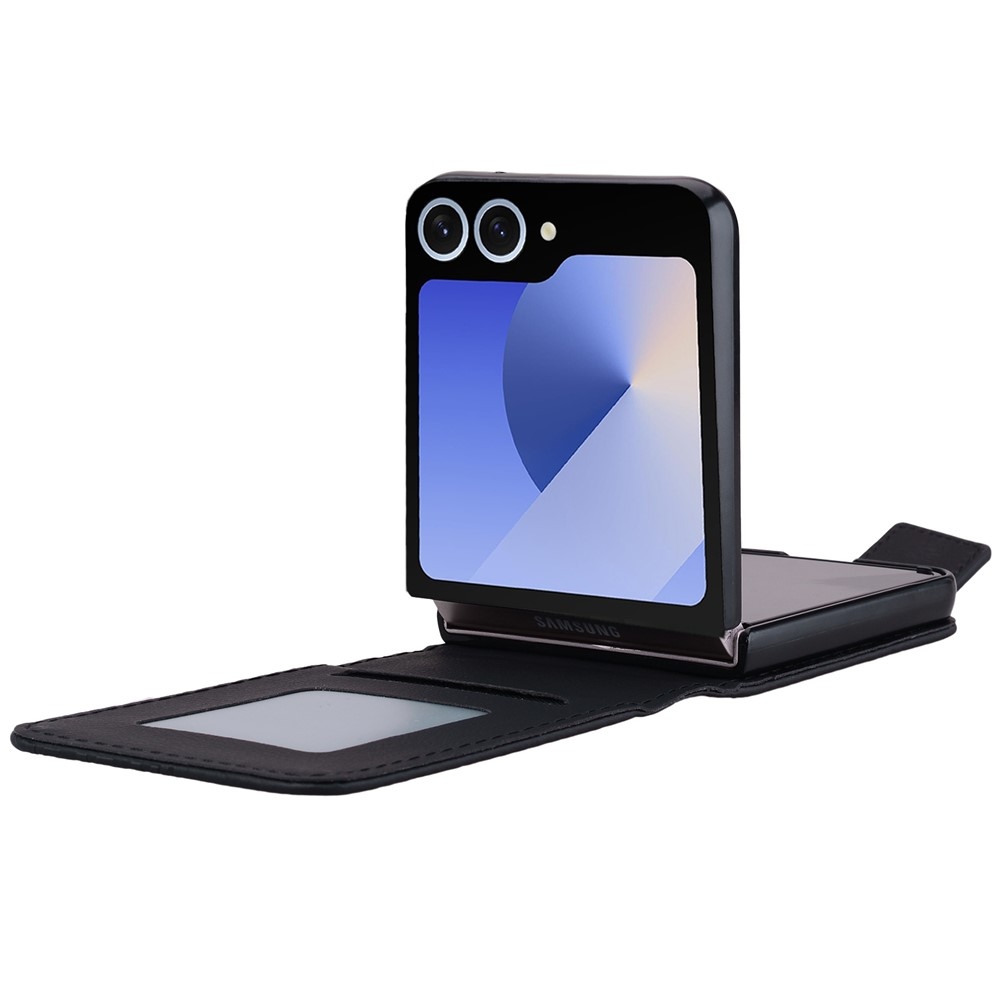 Gridy knížkové pouzdro na Samsung Galaxy Z Flip7 5G - černé