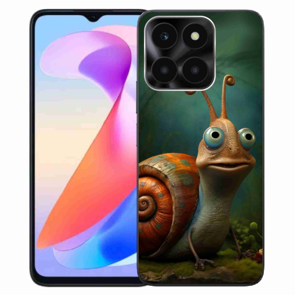 Gelový kryt mmCase na Honor X6a - šnek