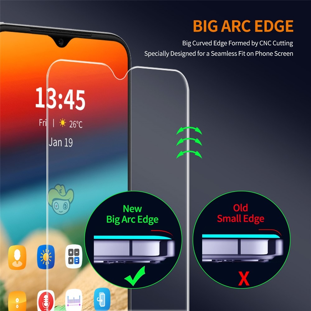 ENK tvrzené sklo na Samsung Galaxy A17 5G/A26 5G