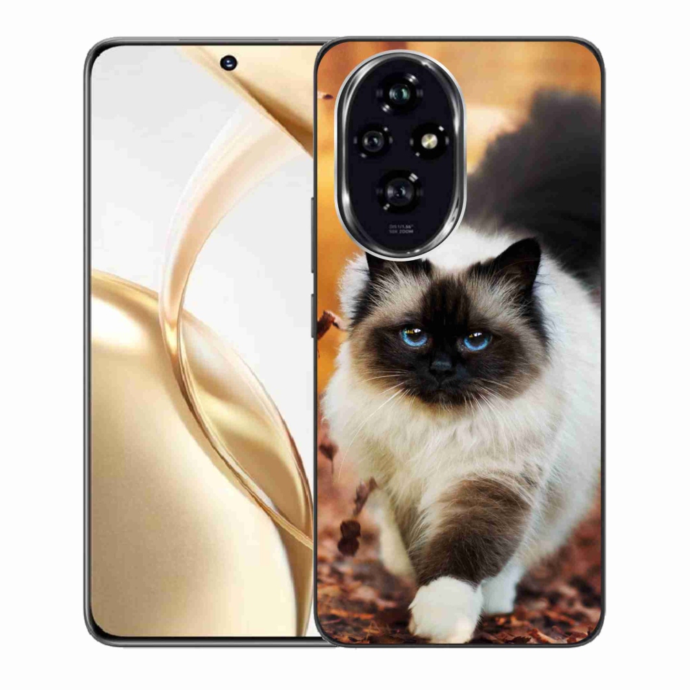 Gelový obal mmCase na Honor 200 5G - kočka