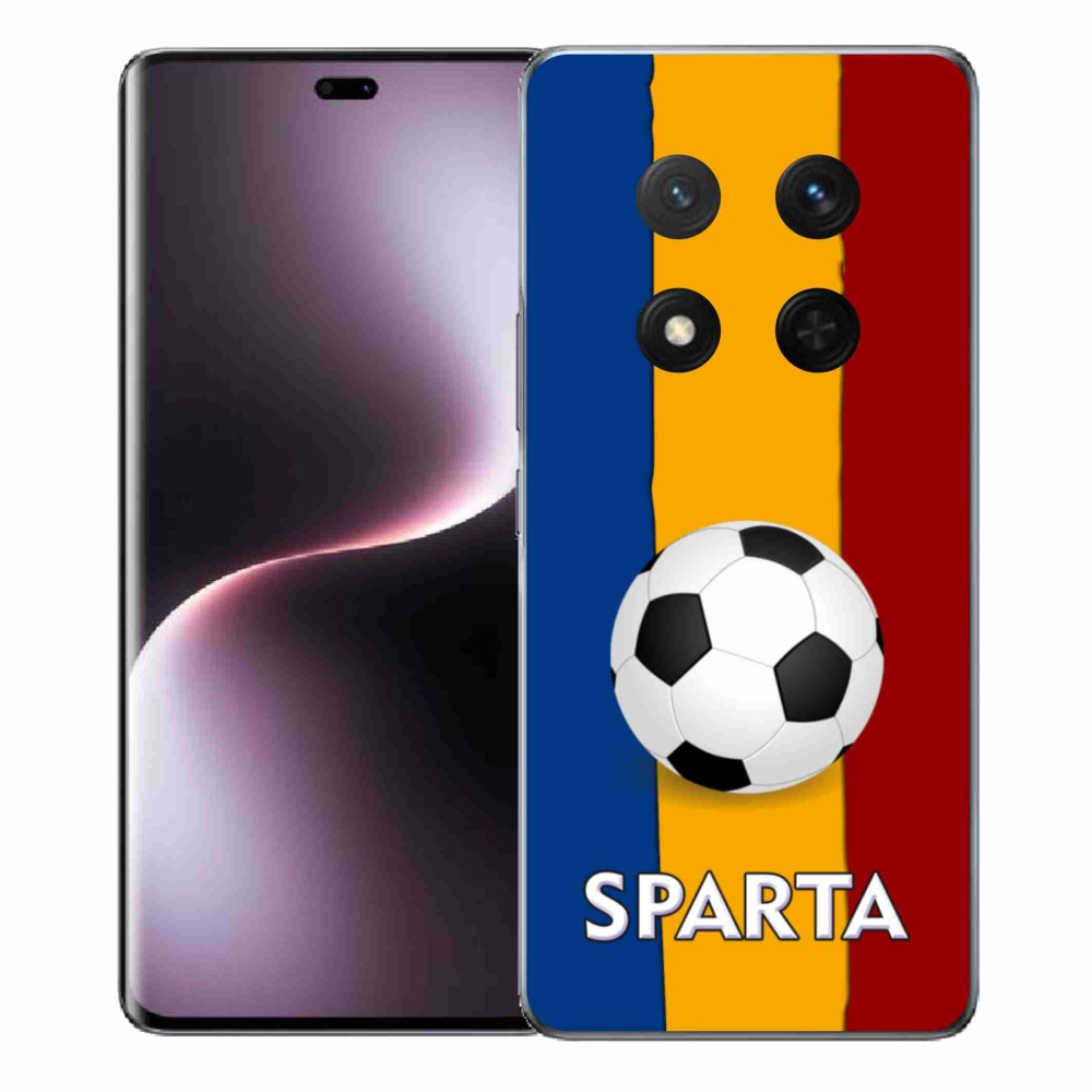 Gelový kryt mmCase na Honor Magic 7 Lite 5G - fotbal 1