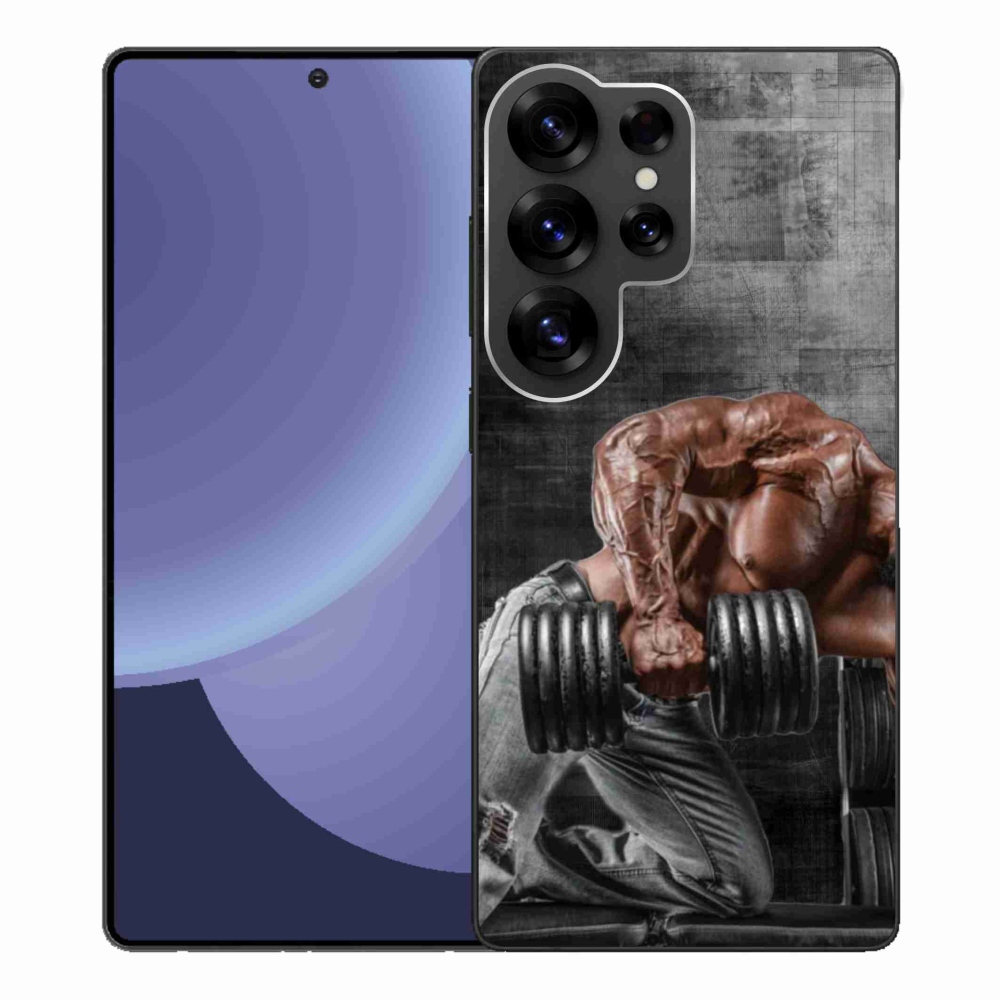 Gelový kryt mmCase na Samsung Galaxy S25 Ultra - posilování 1