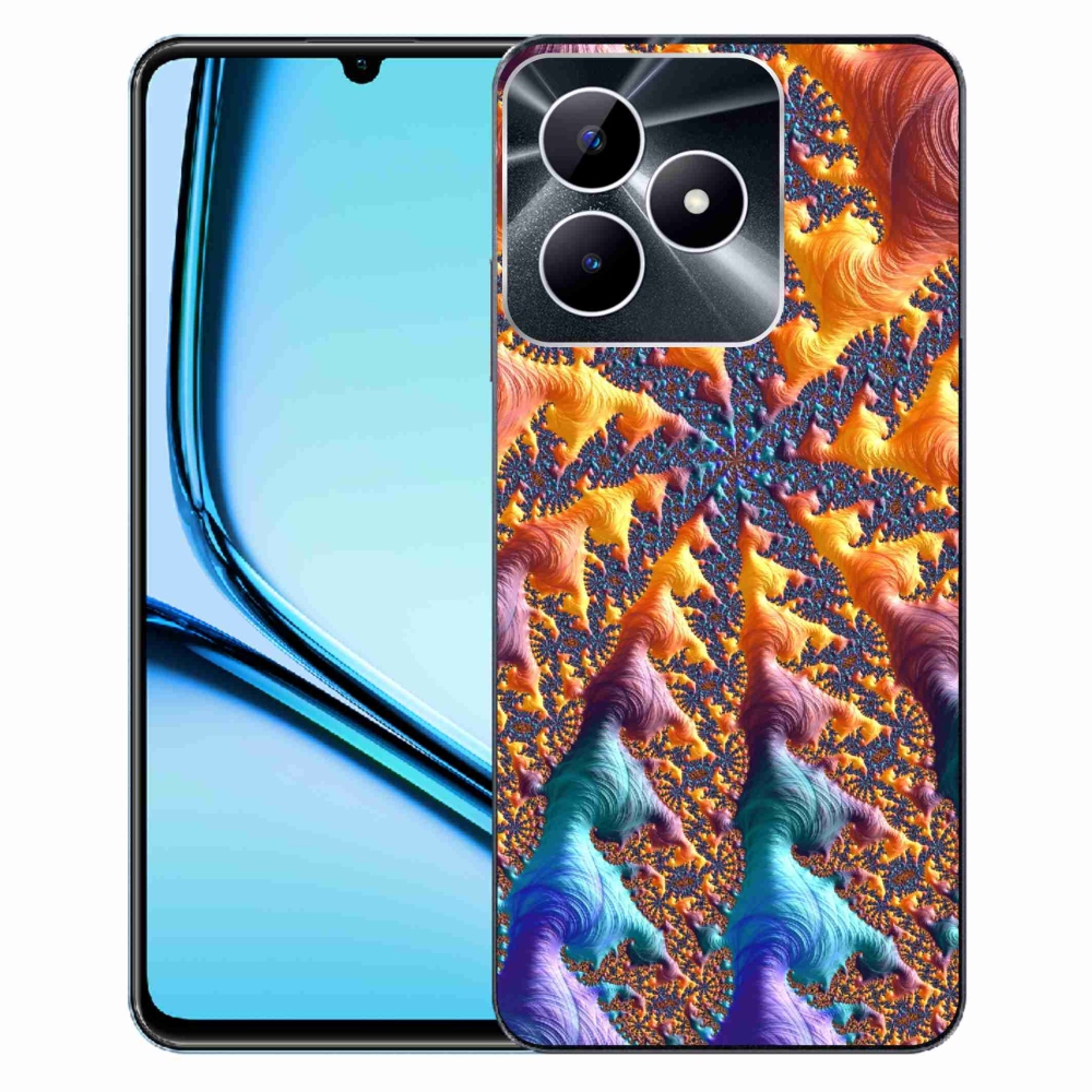 Gelový kryt mmCase na Realme Note 50 - abstraktní motiv 23