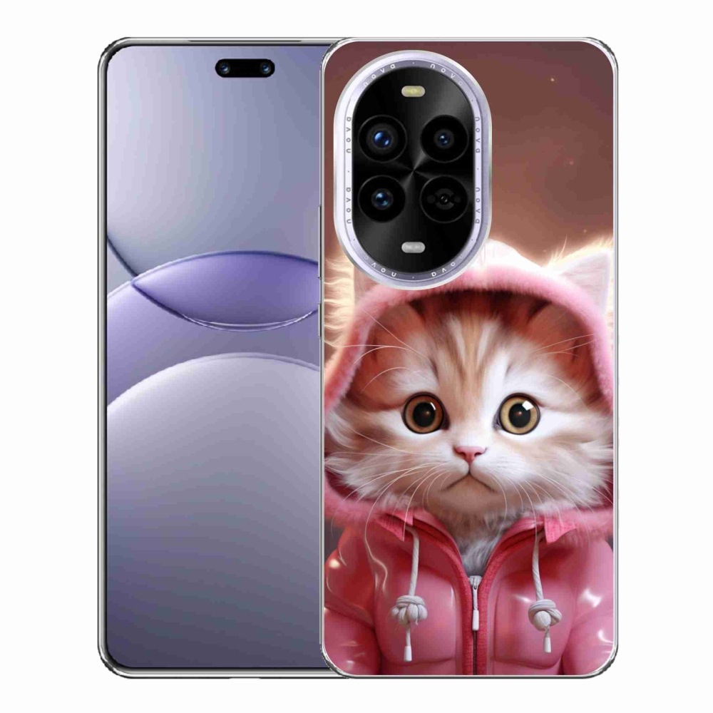 Gelový kryt mmCase na Huawei Nova 13 Pro 5G - roztomilé kotě 3