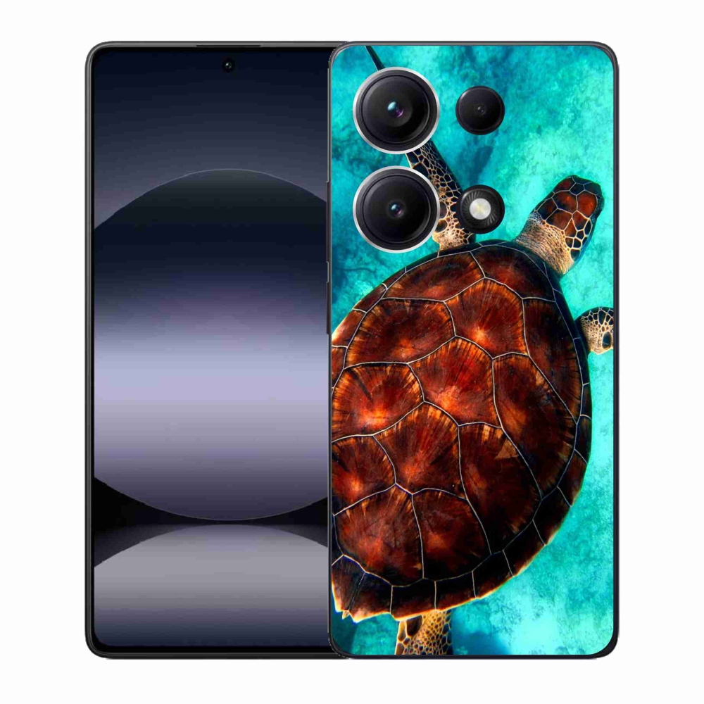 Gelový kryt mmCase na Xiaomi Redmi Note 14S - želva