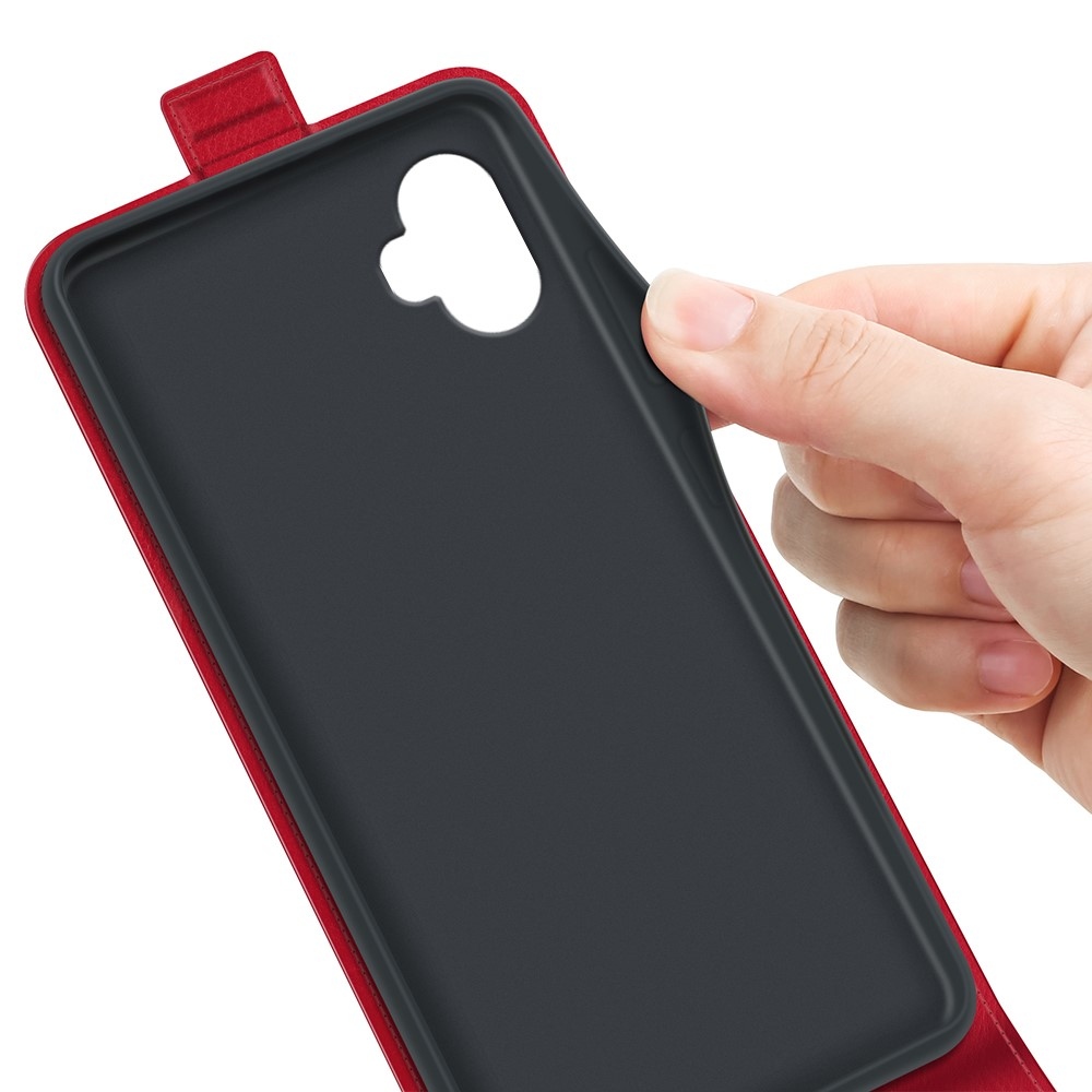 Vertical knížkové pouzdro na Samsung Galaxy Xcover 7 Pro - červené
