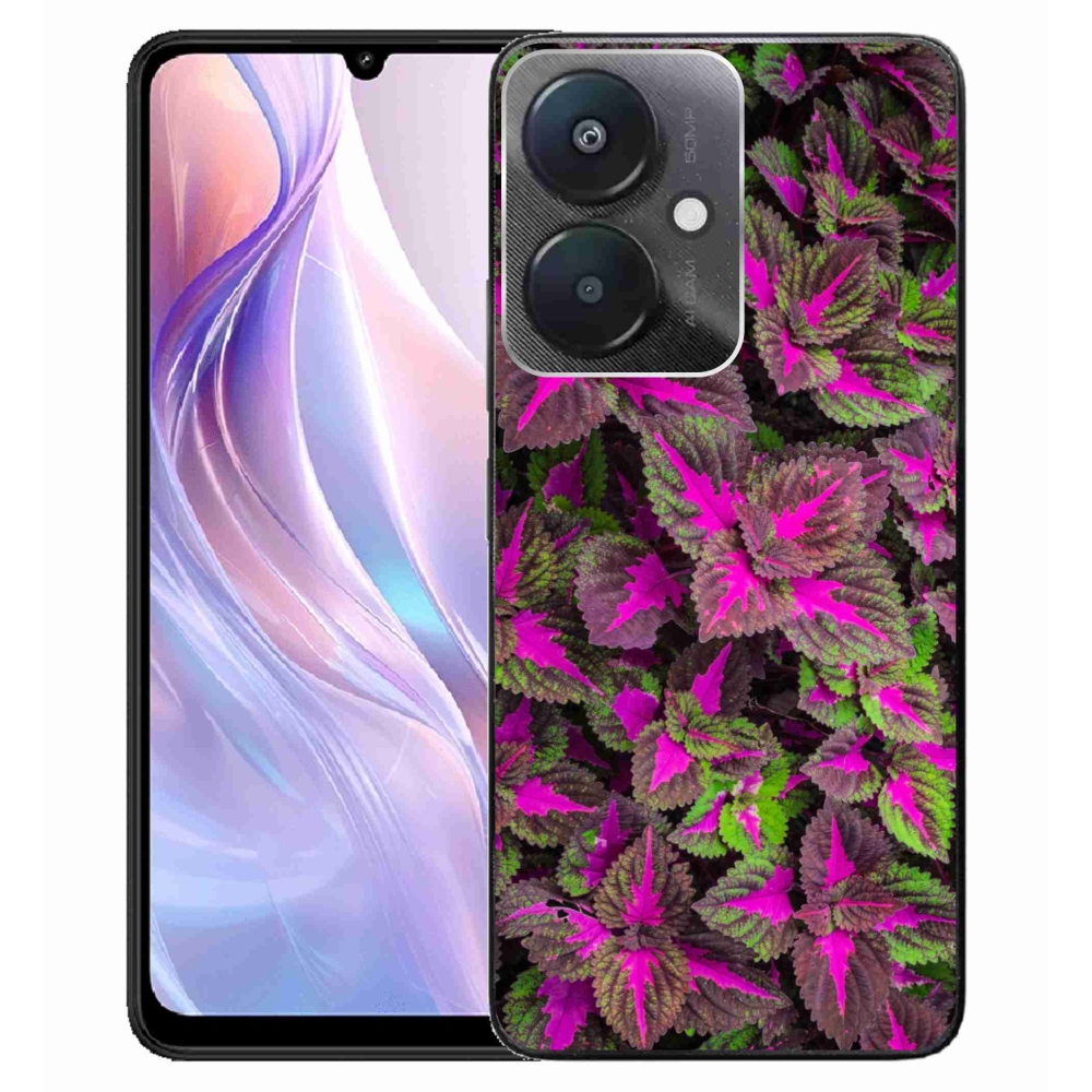 Gelový kryt mmCase na Xiaomi Redmi 13C 5G - květiny 10