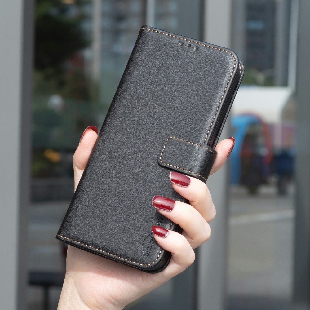 BNF knížkové pouzdro na Samsung Galaxy S25 Edge - černé