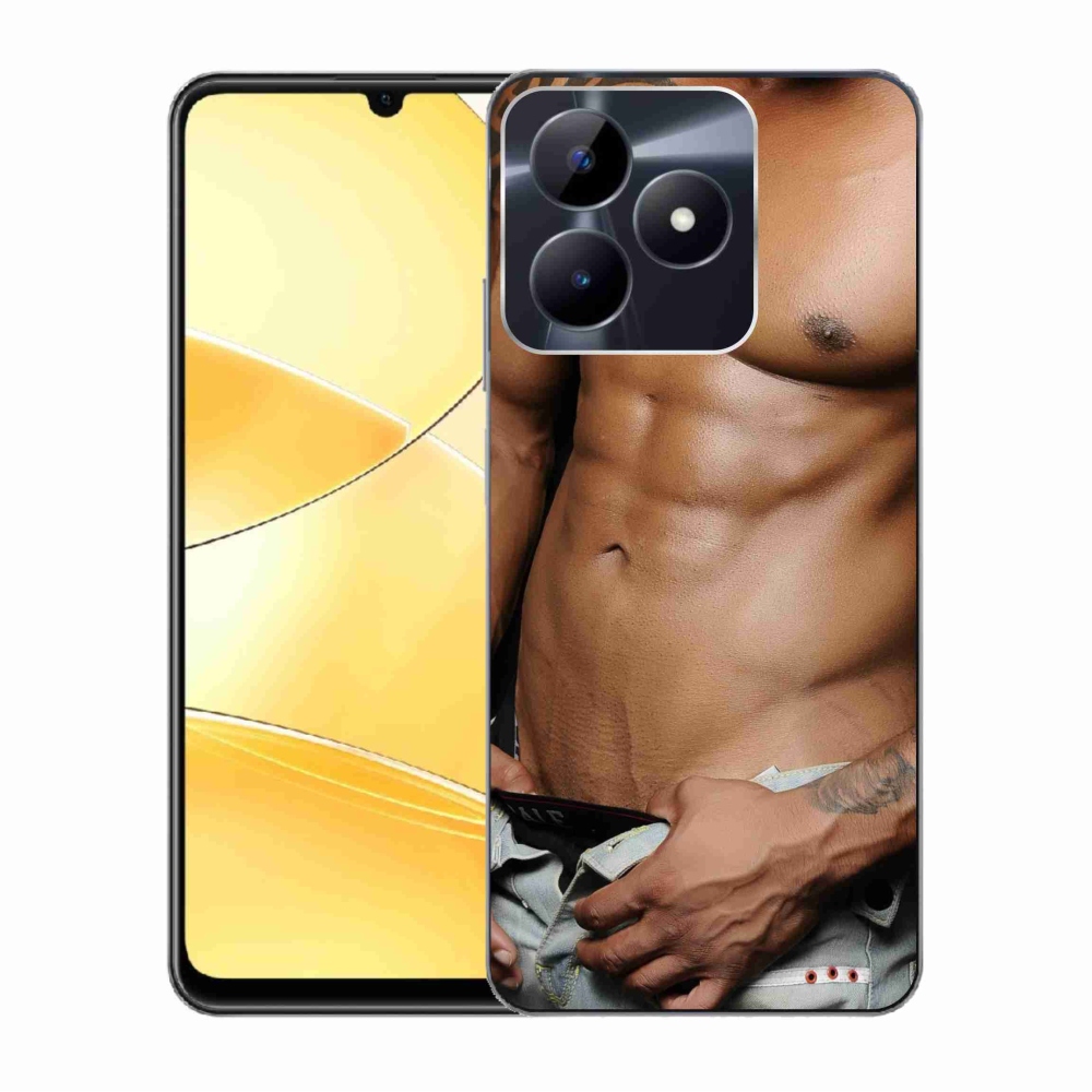 Gelový kryt mmCase na Realme C51/C53 - sexy muž