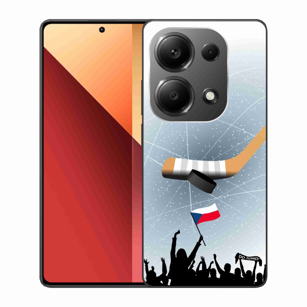 Gelový kryt mmCase na Xiaomi Redmi Note 13 Pro 4G/Poco M6 Pro  - fanoušci hokeje
