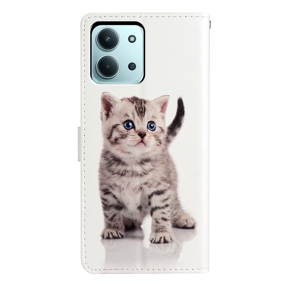Unique knížkové pouzdro na Xiaomi Redmi 15C 4G/5G (173mm) - kotě