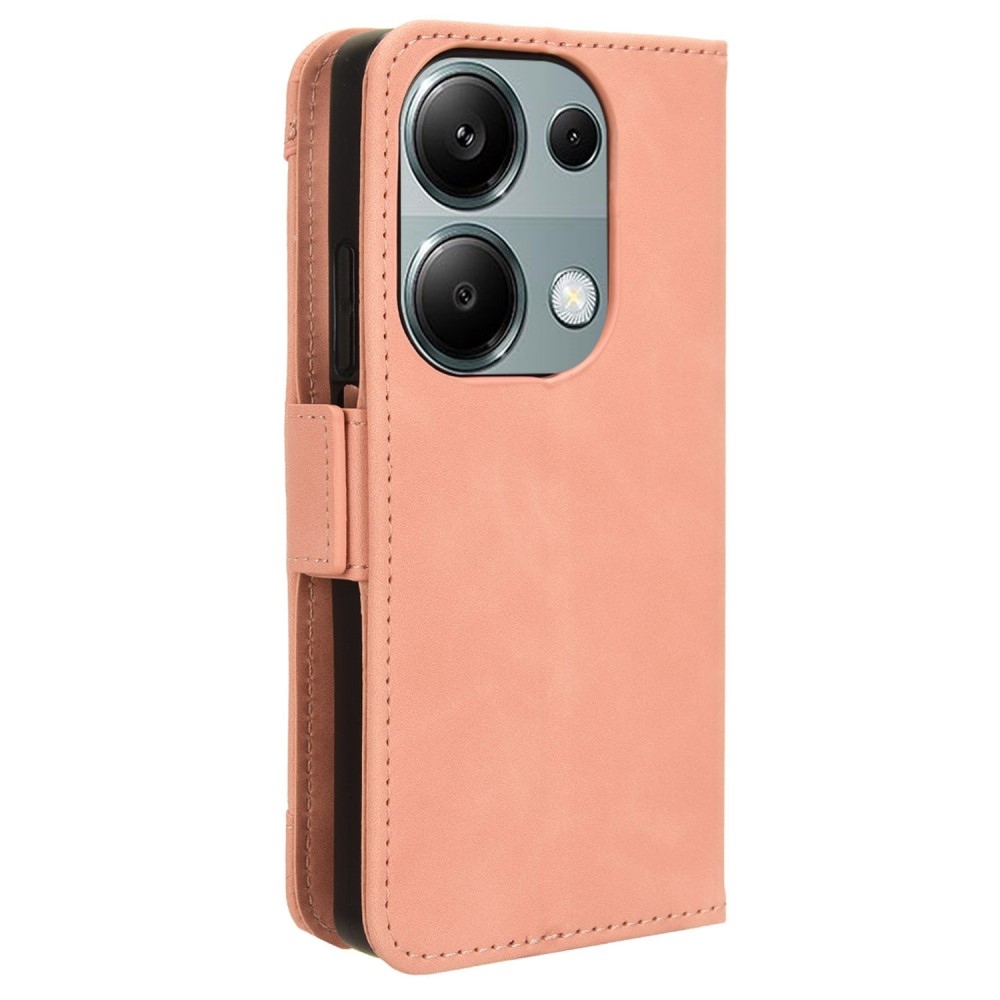 Cards knížkové pouzdro na Xiaomi Redmi Note 14S/Note 13 Pro 4G/Poco M6 Pro - růžové