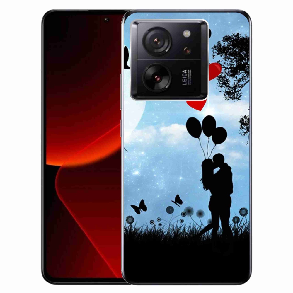 Gelový obal mmCase na Xiaomi 13T/13T Pro - zamilovaný pár