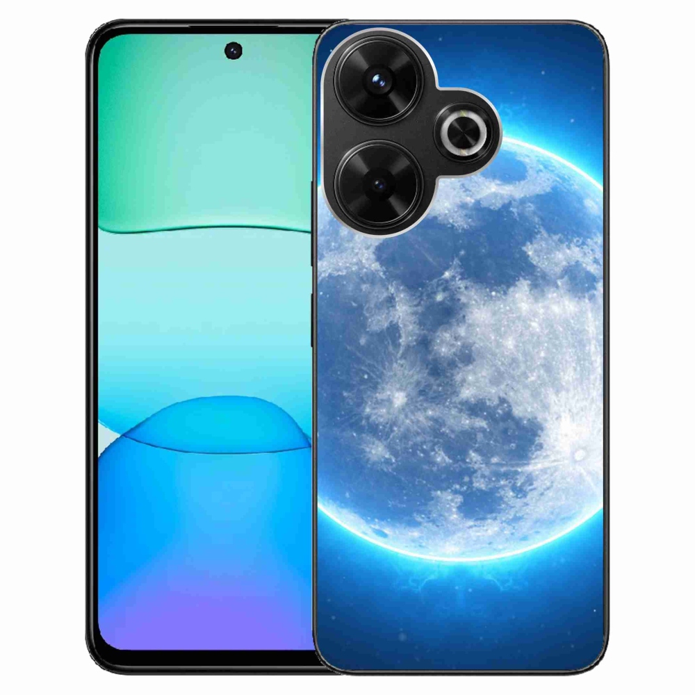 Gelový obal mmCase na Xiaomi Redmi 13 4G/Poco M6 4G - zeměkoule