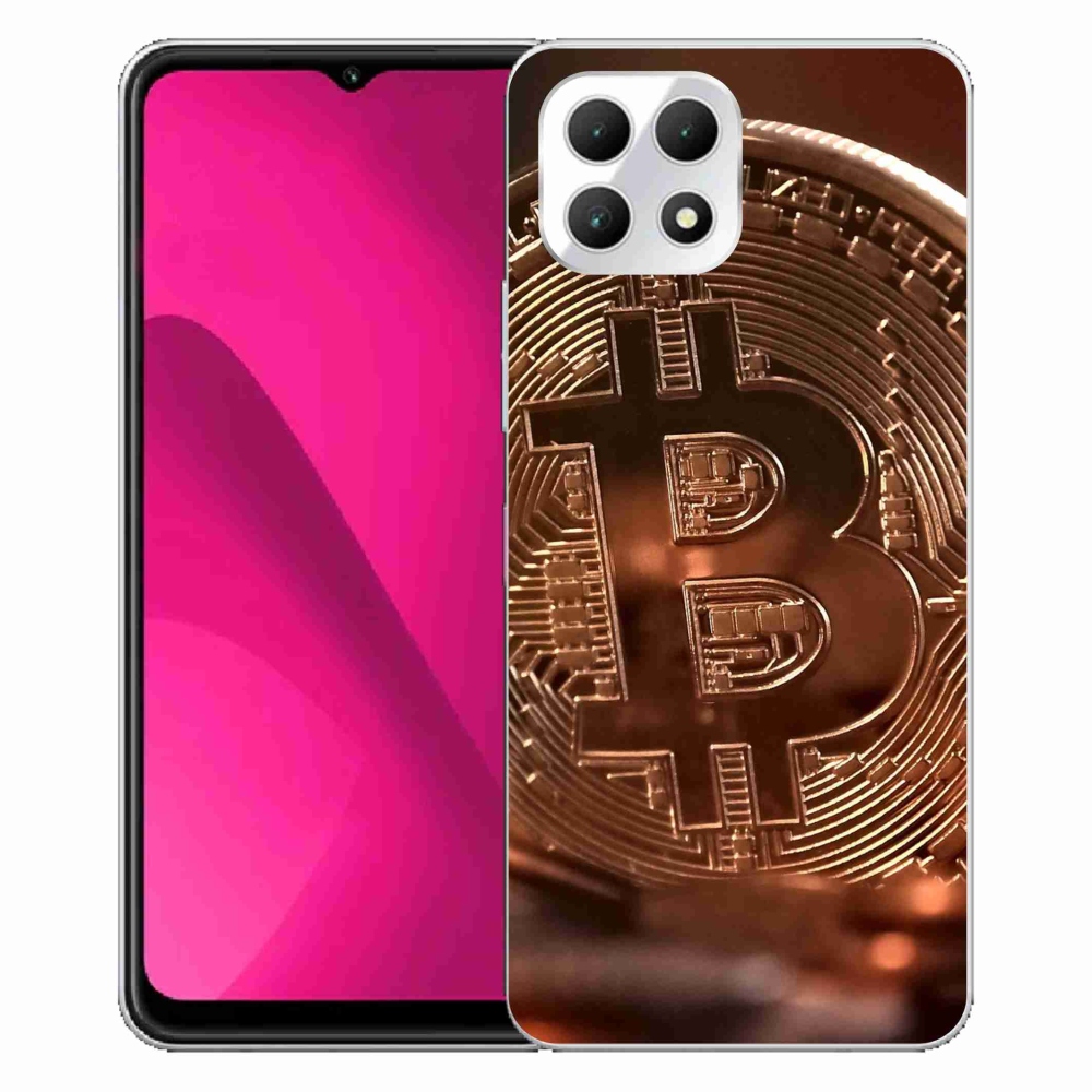 Gelový kryt mmCase na T-Mobile T Phone 2 - bitcoin