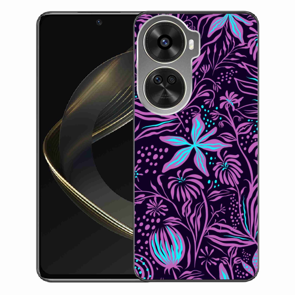 Gelový kryt mmCase na Huawei Nova 12 SE - květiny 2