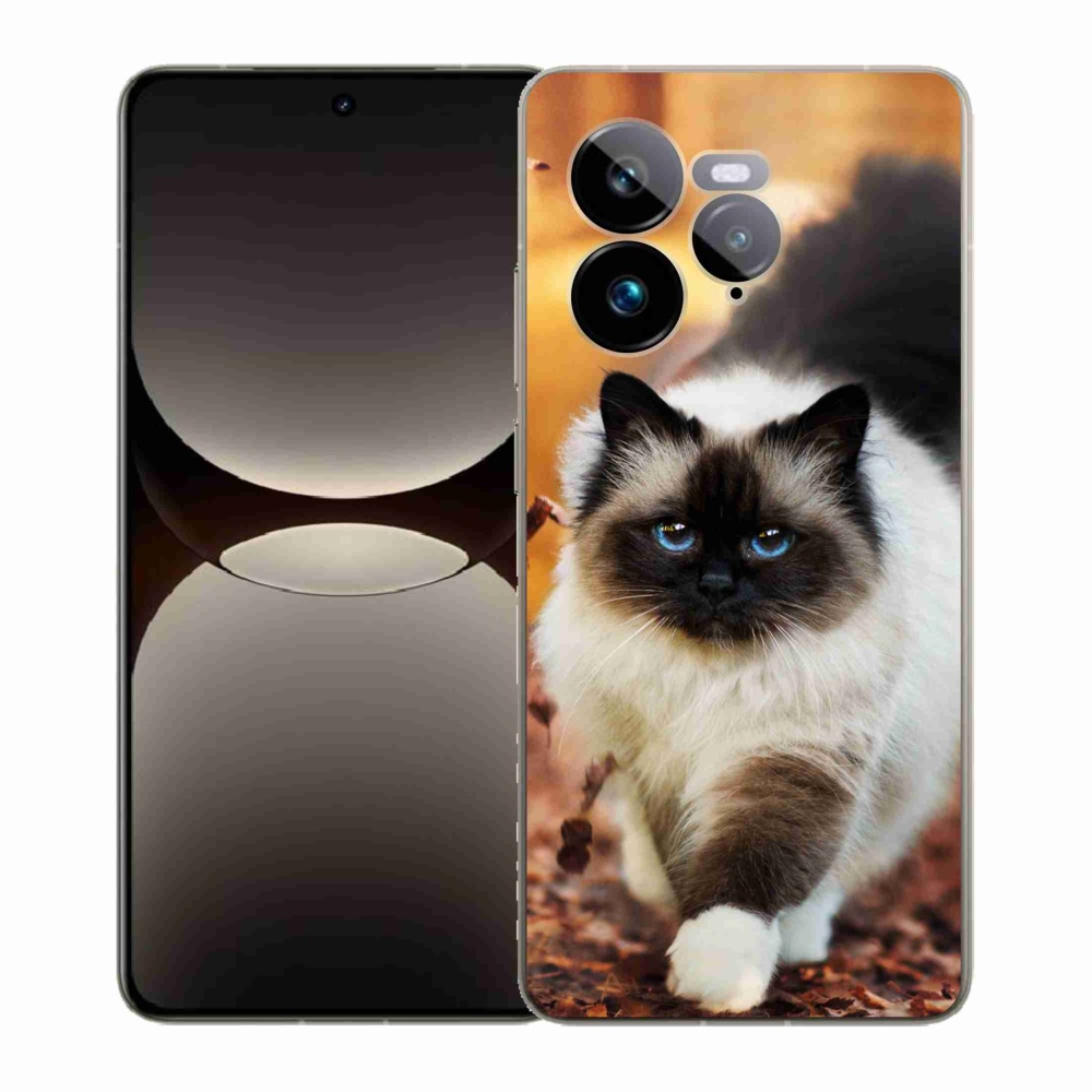 Gelový kryt mmCase na Realme GT 7 Pro 5G - kočka