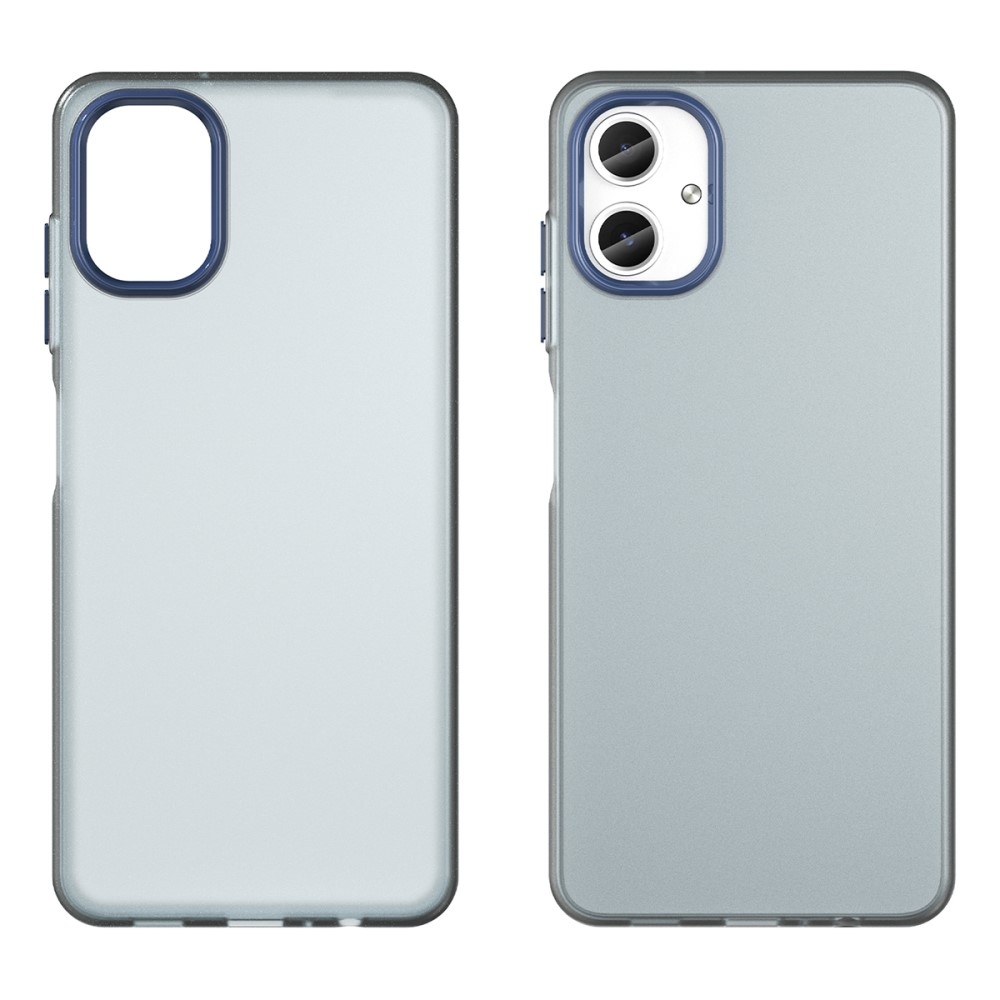 Candys matný gelový obal na Samsung Galaxy A06 4G - tmavěmodrý