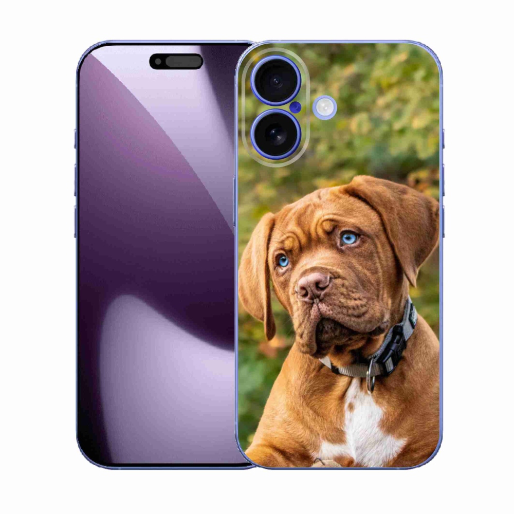 Gelový kryt mmCase na iPhone 17 - štěně 