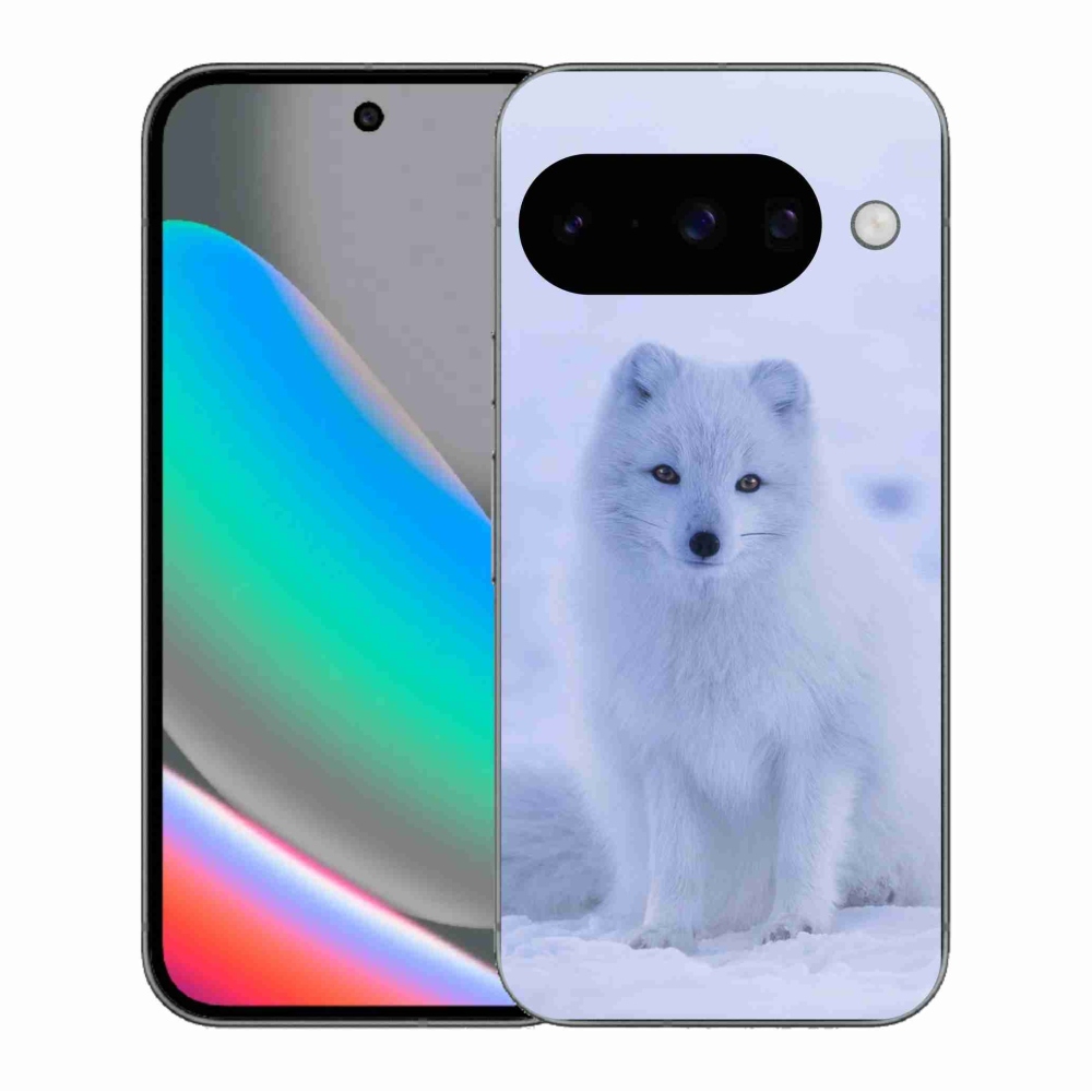 Gelový kryt mmCase na Google Pixel 10 - polární liška