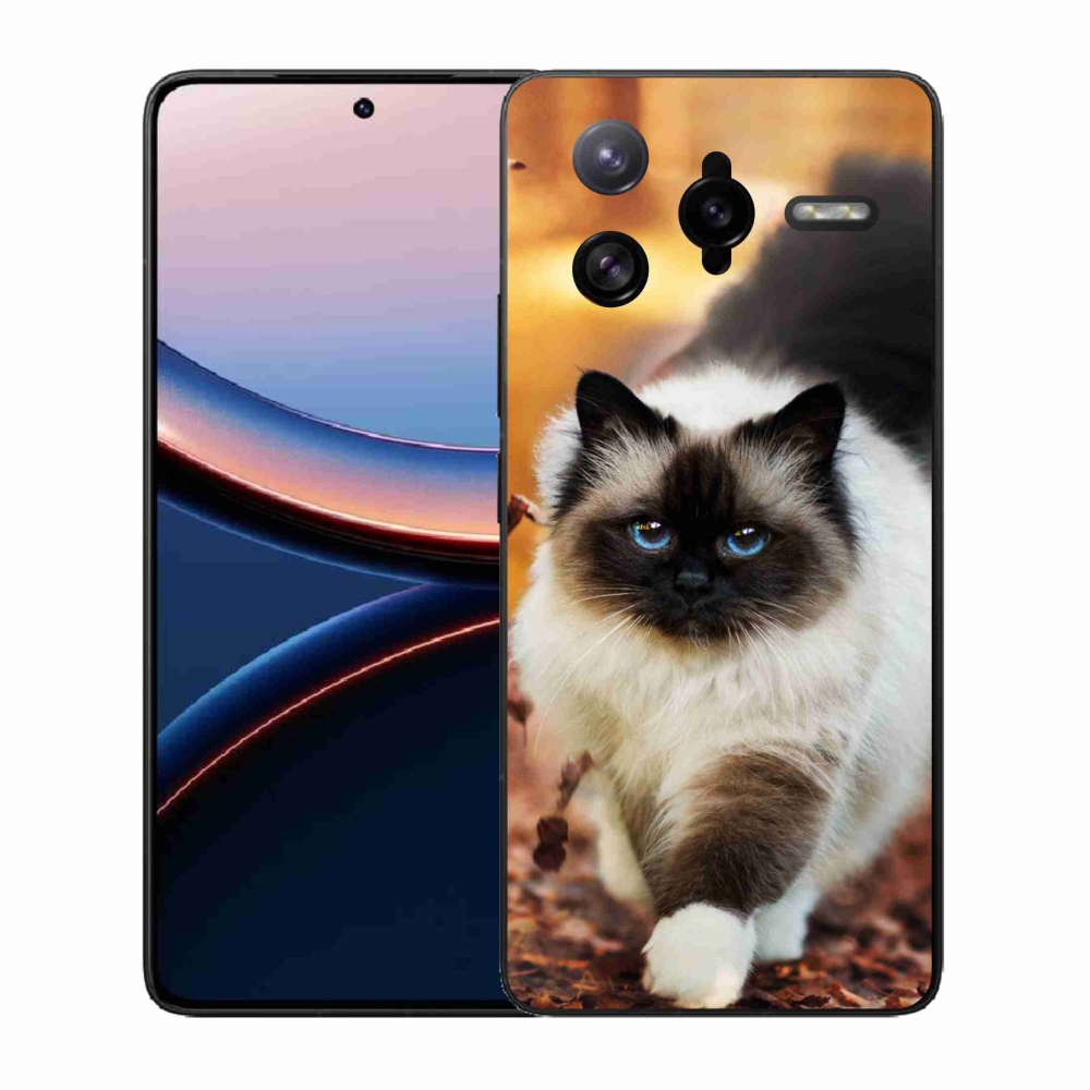 Gelový kryt mmCase na Xiaomi Poco F7 Ultra - kočka