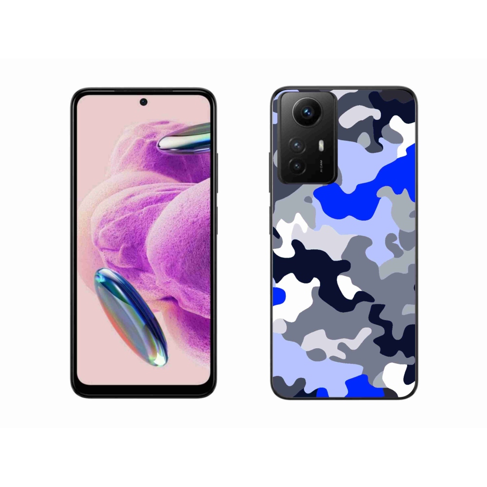 Gelový kryt mmCase na Xiaomi Redmi Note 12S - maskáčový vzor 8