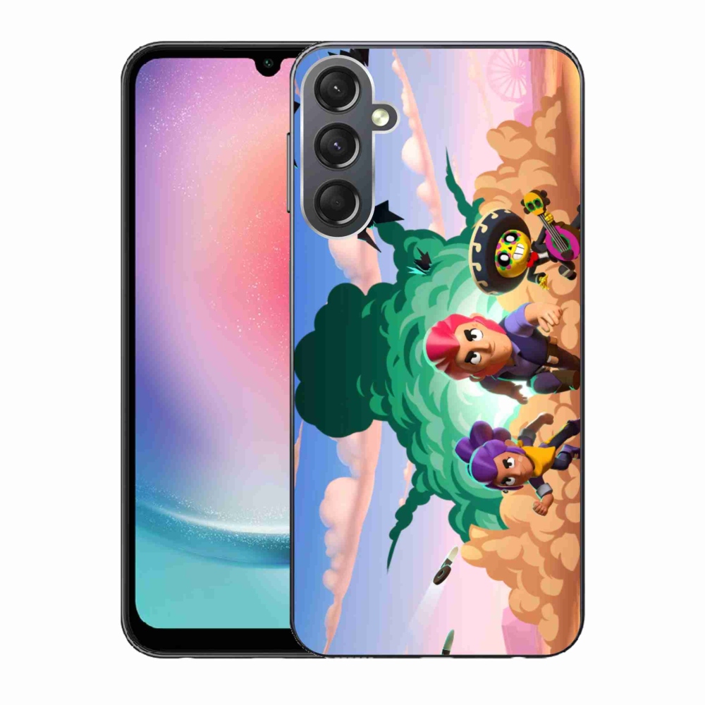 Gelový kryt mmCase na Samsung Galaxy A24 - brawl stars