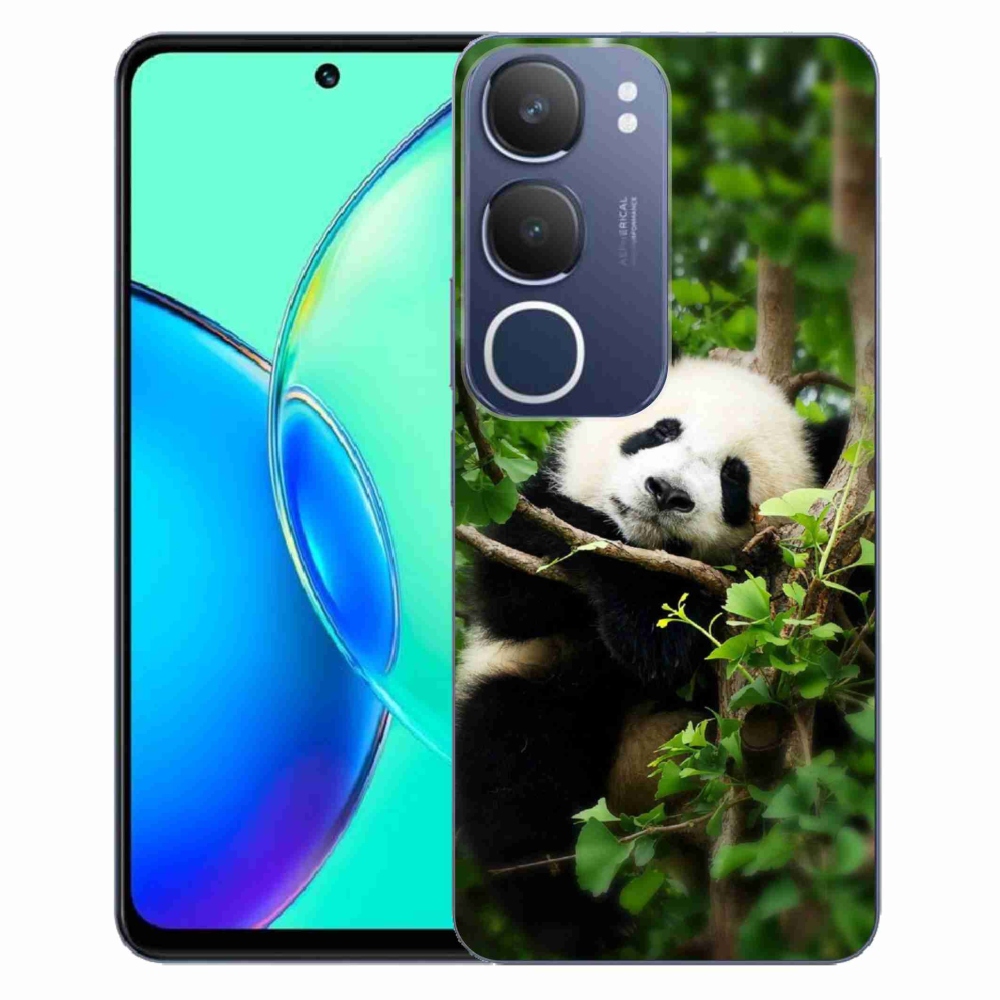 Gelový kryt mmCase na Vivo Y19s - panda