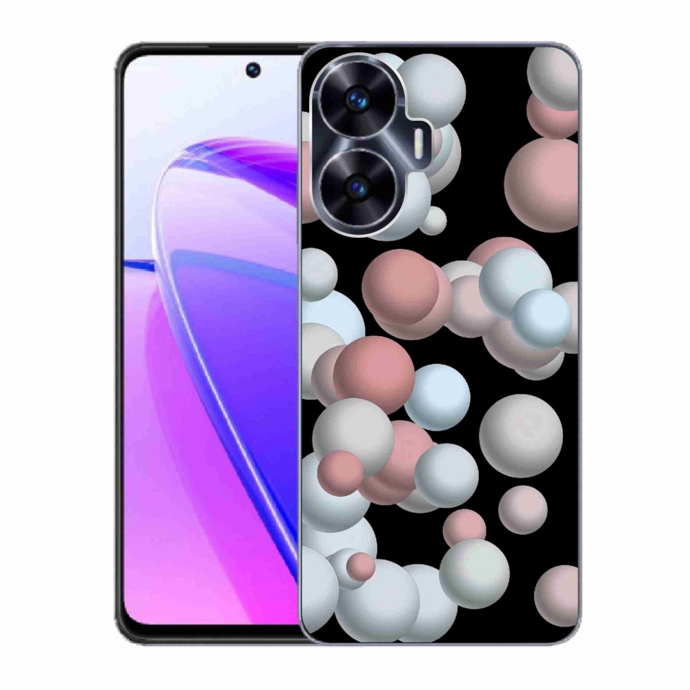 Gelový kryt mmCase na Realme C55 - abstraktní motiv 27