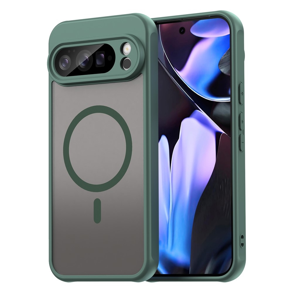 Case matný gelový obal s MagSafe na Google Pixel 10 Pro XL - zelený