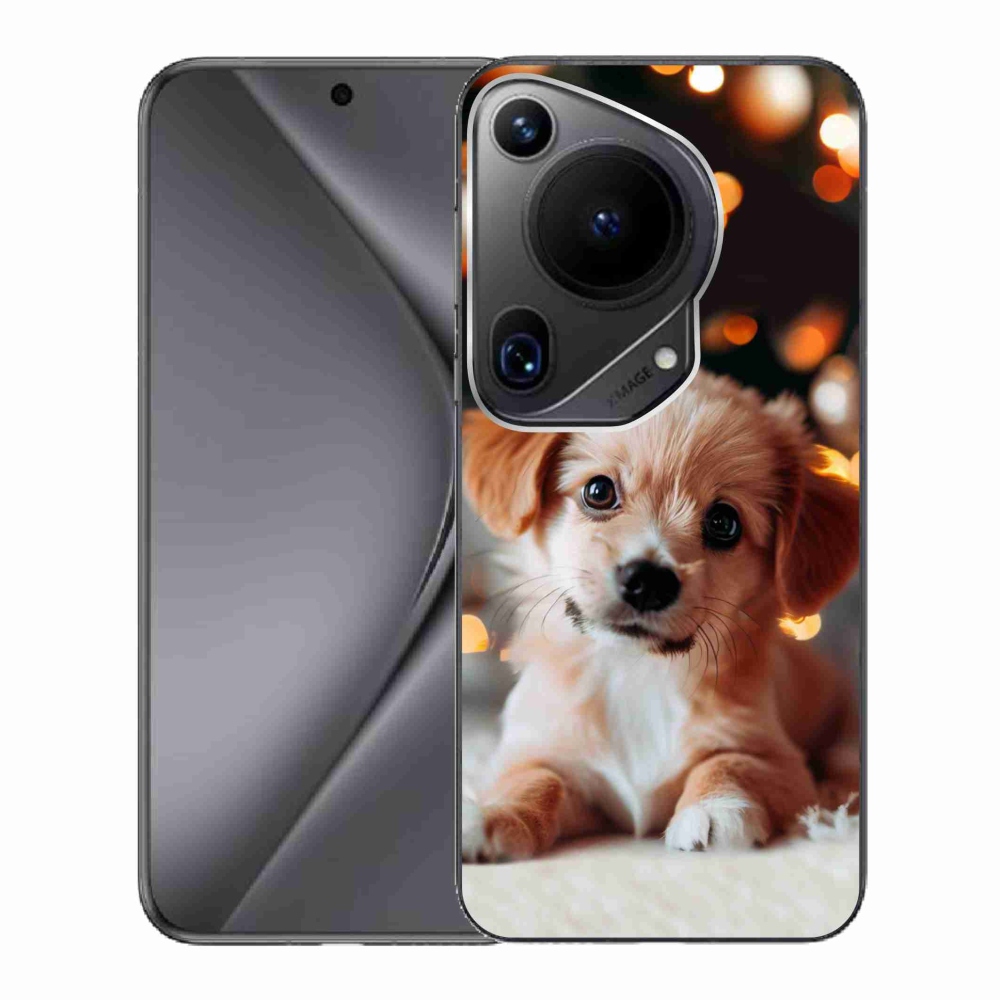 Gelový kryt mmCase na Huawei Pura 70 Ultra - štěňátko