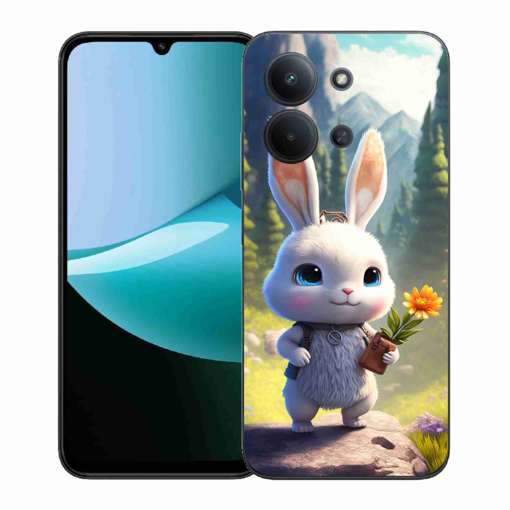 Gelový kryt mmCase na Xiaomi Redmi 15C 4G (171mm)/Poco C85 4G (171mm) - roztomilý králíček
