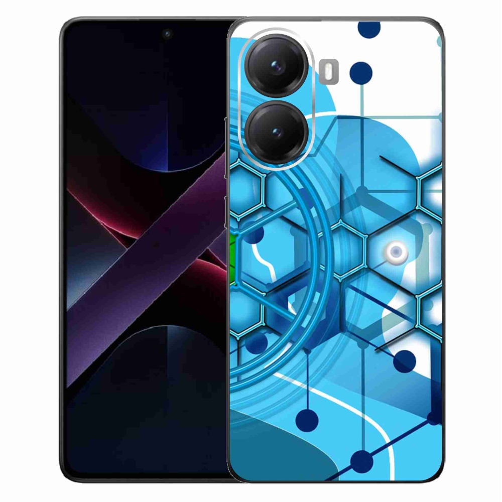Gelový kryt mmCase na Xiaomi Poco X7 Pro 5G - abstraktní vzor 2