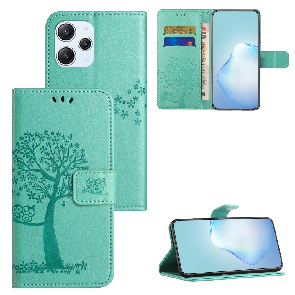 Tree knížkové pouzdro na Xiaomi Redmi 12 4G/5G - modrozelené